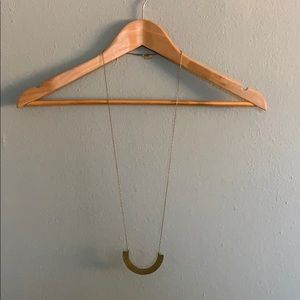 AK studio Brass statement necklace